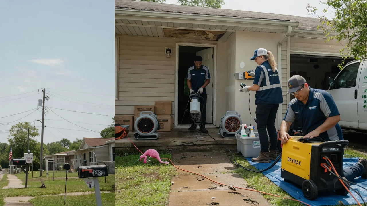 Storm Damage Water Removal in Stantonville, TN near me